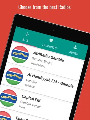 Radio Gambia android App screenshot 9