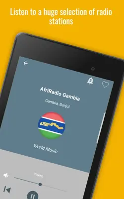 Radio Gambia android App screenshot 3